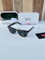 First Copy RayBan 2140 Wooden Black Sunglasses