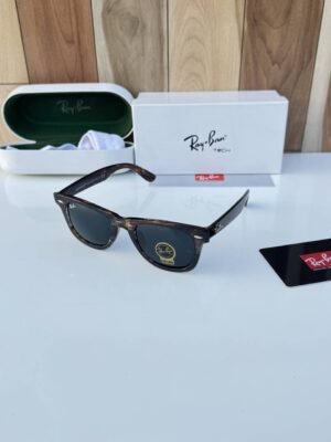 First Copy RayBan 2140 Wooden Black Sunglasses