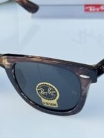 First Copy RayBan 2140 Wooden Black Sunglasses