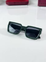 First Copy Gucci 02 Green Black Sunglasses