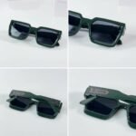 First Copy Gucci 02 Green Black Sunglasses