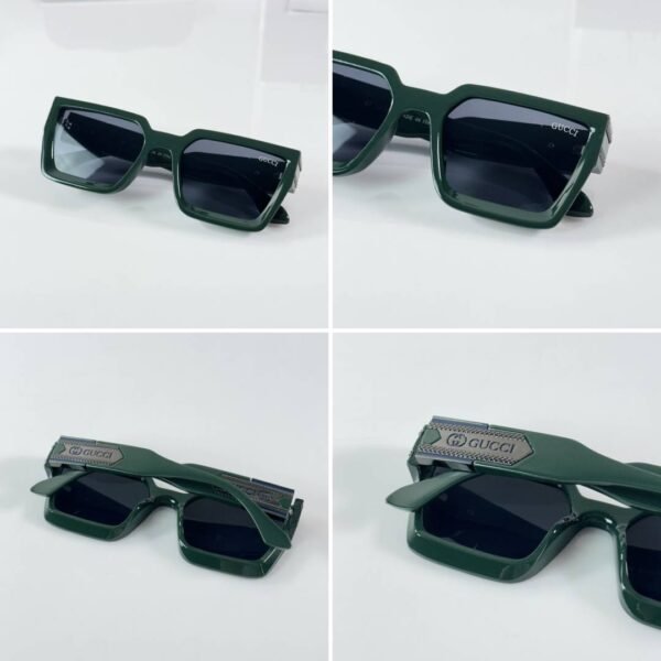 First Copy Gucci 02 Green Black Sunglasses