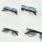 First Copy Gucci 5118 Gold Green UV Sunglasses