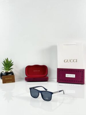 First Copy Gucci 0381 Blue Sunglasses