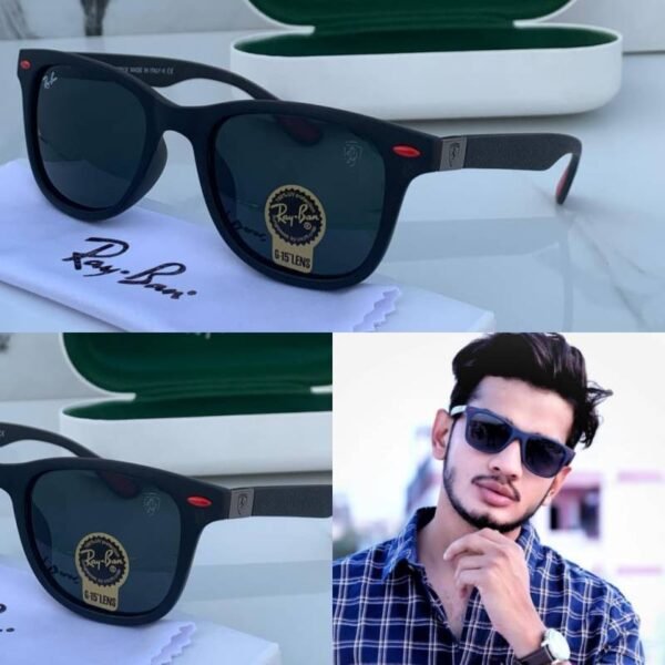 First Copy RayBan 4195 Matte Black Sunglasses