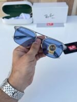 First Copy RayBan 04 Grey Blue Sunglasses