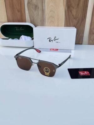 First Copy RayBan 04 Grey Brown Sunglasses
