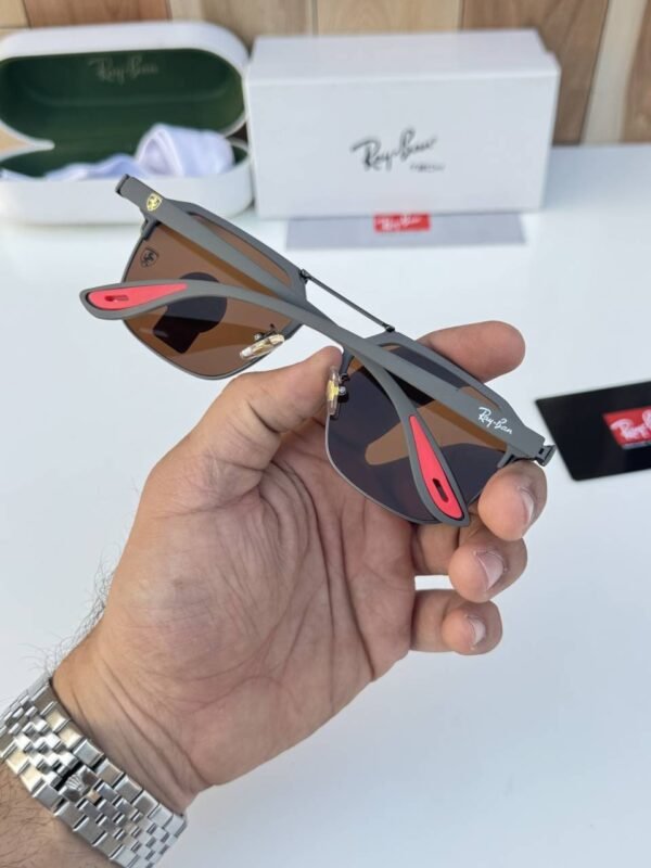 First Copy RayBan 04 Grey Brown Sunglasses