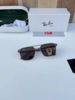 First Copy RayBan 04 Grey Brown Sunglasses