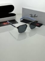 First Copy RayBan 04 Silver Blue Black Sunglasses