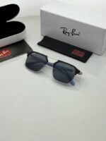 First Copy RayBan 04 Silver Blue Black Sunglasses