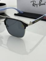 First Copy RayBan 04 Silver Blue Black Sunglasses