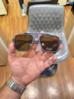 First Copy Gucci 1295 Blue Brown Sunglasses