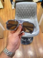First Copy Gucci 1295 Blue Brown Sunglasses