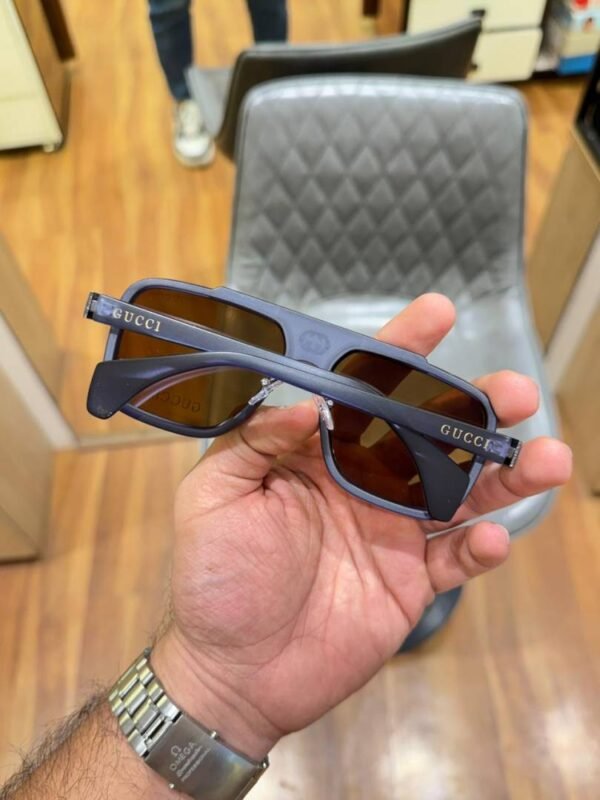 First Copy Gucci 1295 Blue Brown Sunglasses