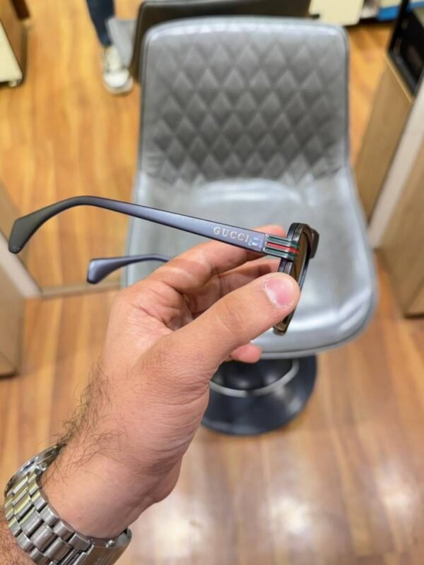 First Copy Gucci 1295 Blue Brown Sunglasses