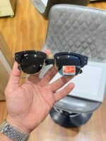 First Copy RayBan 316 Mega Clubmaster Black Gold Sunglasses