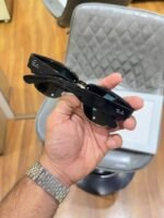 First Copy RayBan 316 Mega Clubmaster Black Gold Sunglasses