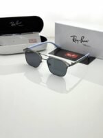First Copy RayBan 04 Grey Black Sunglasses