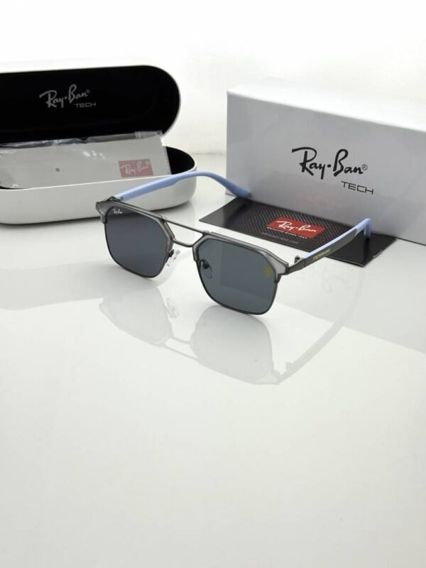 First Copy RayBan 04 Grey Black Sunglasses