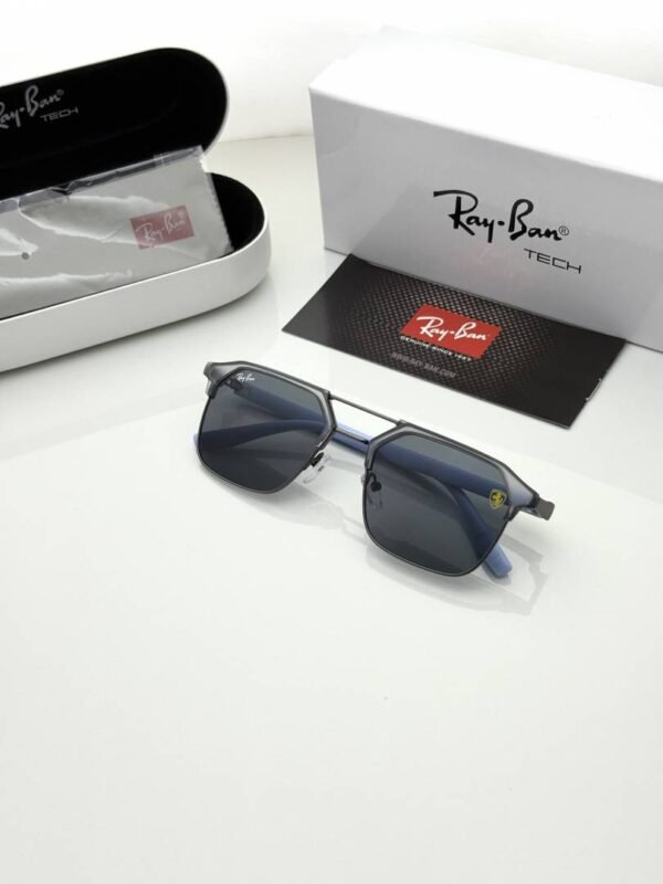 First Copy RayBan 04 Grey Black Sunglasses