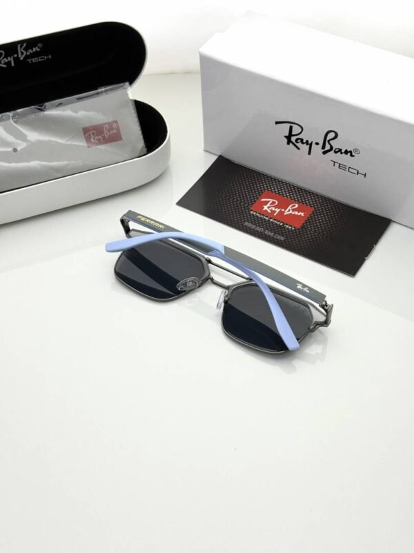 First Copy RayBan 04 Grey Black Sunglasses