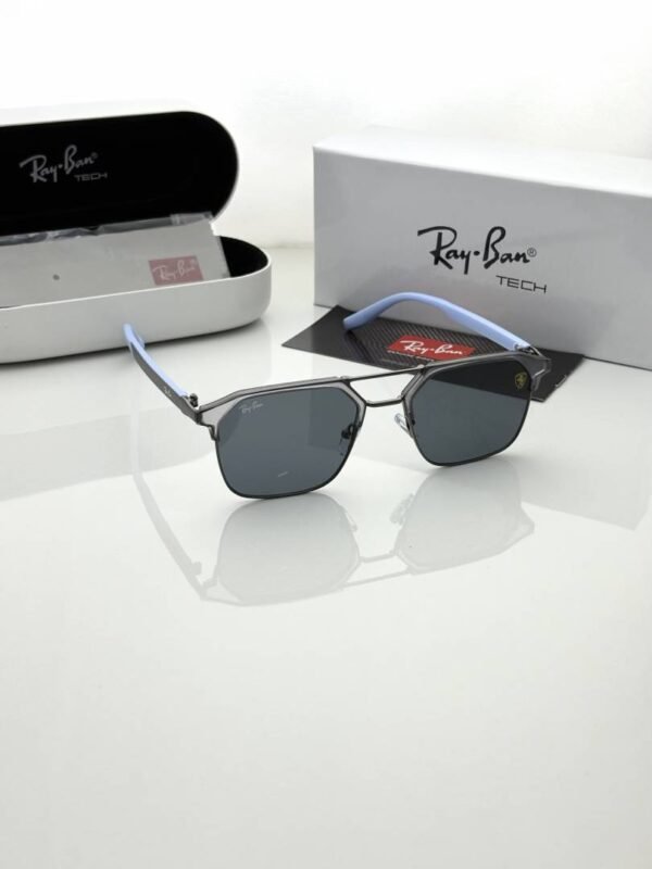First Copy RayBan 04 Grey Black Sunglasses