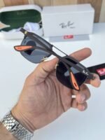 First Copy RayBan 04 Brown Black Sunglasses