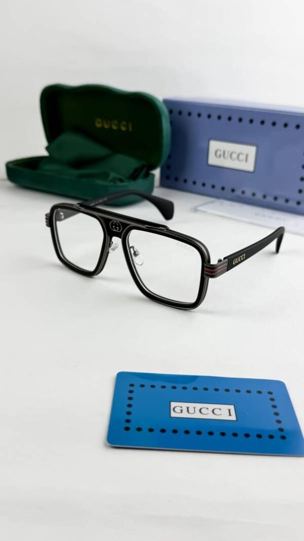 First Copy Gucci Black Plano 1295 Sunglasses