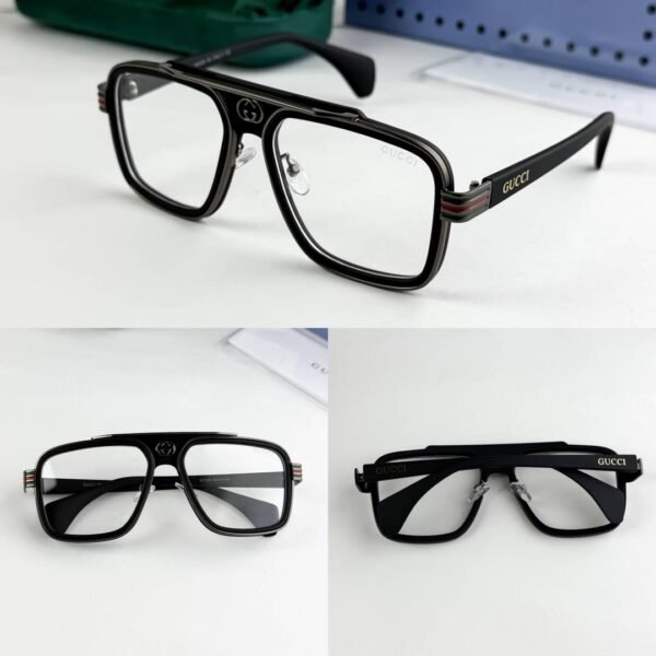 First Copy Gucci Black Plano 1295 Sunglasses