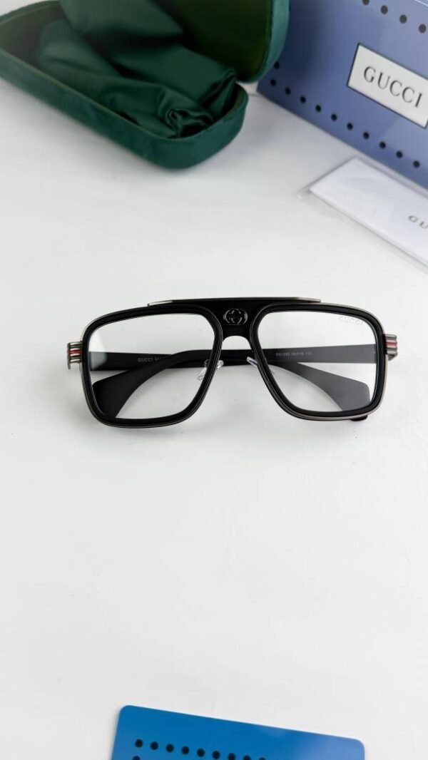 First Copy Gucci Black Plano 1295 Sunglasses