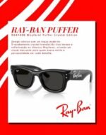 First Copy RayBan 4940 Puffer Diamond Sunglasses