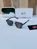 First Copy RayBan 04 Blue Black Sunglasses