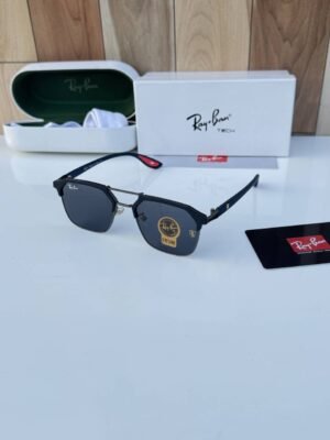 First Copy RayBan 04 Blue Black Sunglasses