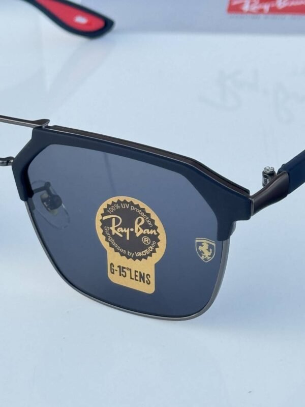 First Copy RayBan 04 Blue Black Sunglasses