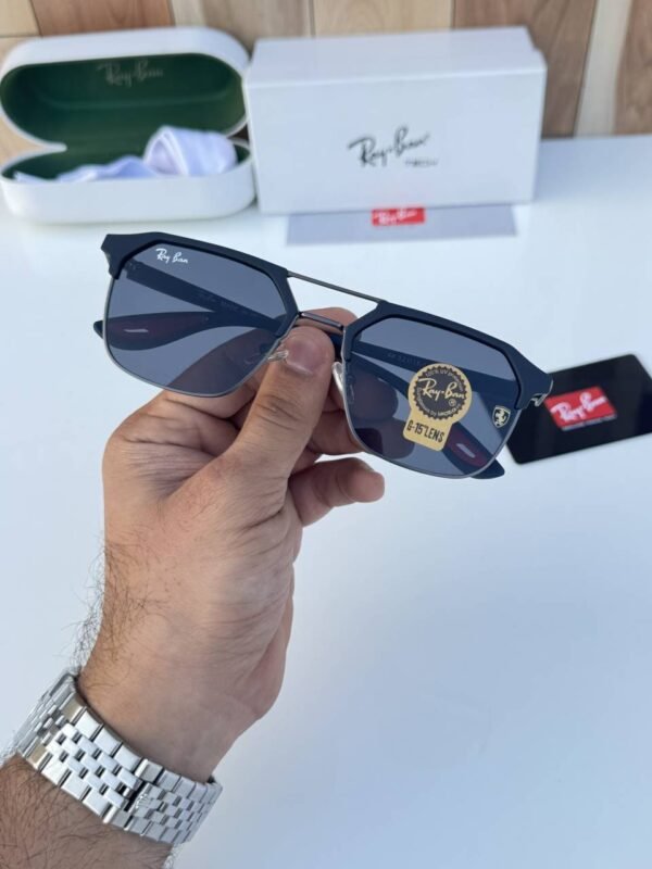 First Copy RayBan 04 Blue Black Sunglasses