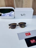First Copy RayBan 3016 Brown Gold Sunglasses