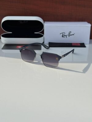 First Copy RayBan 04 Silver Blue Sunglasses
