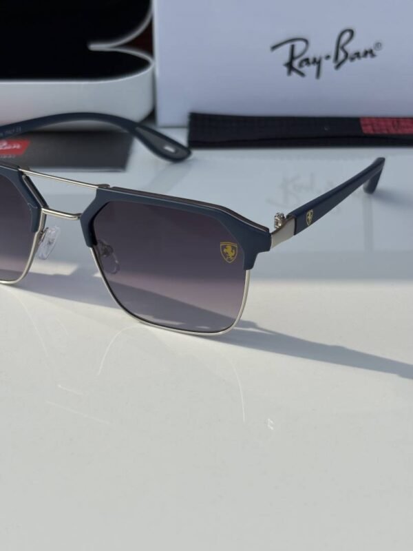 First Copy RayBan 04 Silver Blue Sunglasses