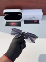 First Copy RayBan 04 Silver Blue Sunglasses