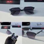 First Copy RayBan 04 Silver Blue Sunglasses