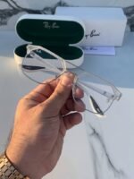 First Copy RayBan 04 White Plano Sunglasses